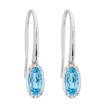 Blue Topaz Earrings ER1018