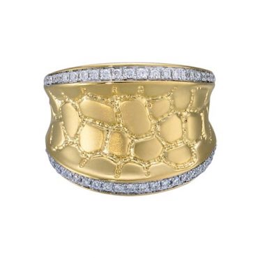 Gold and Diamond Ring R1005