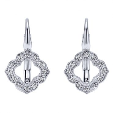 Gold and Diamond Earrings ER1032
