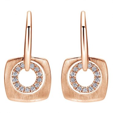 Gold and Diamond Earrings ER1036