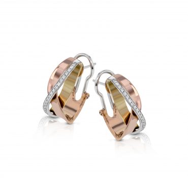 Gold and Diamond Earrings ER1042