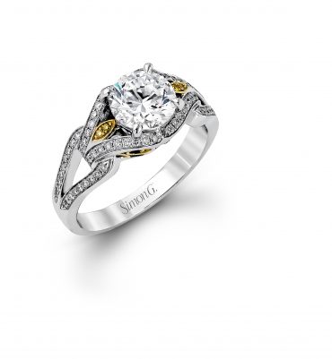 Gold and Diamond Ring R1019