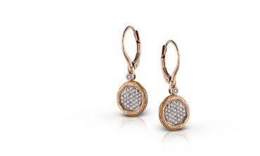 Gold and Diamond Earrings ER1049