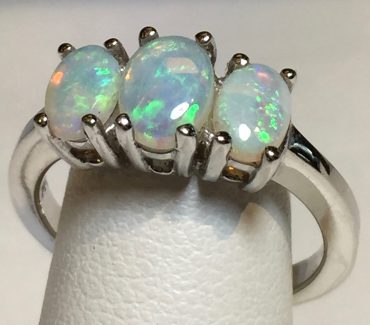 Opal and Gold Ring R1091